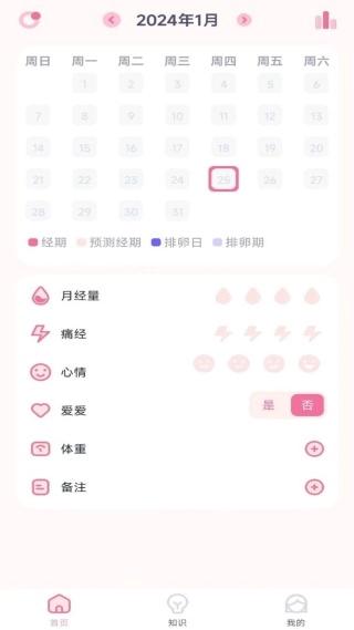月经安全期计算器安卓下载